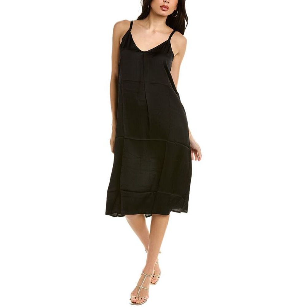 Nation Ltd Womens  Shiloh Midi Dress, Black